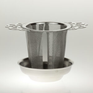 Theefilter met lekbakje